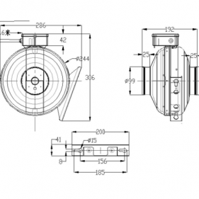 Вентилятор Krubo K-AC190-T220 - фото - 1