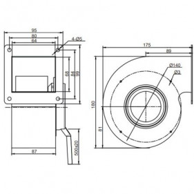 Вентилятор Krubo K-EC133-G230-23 - фото - 2